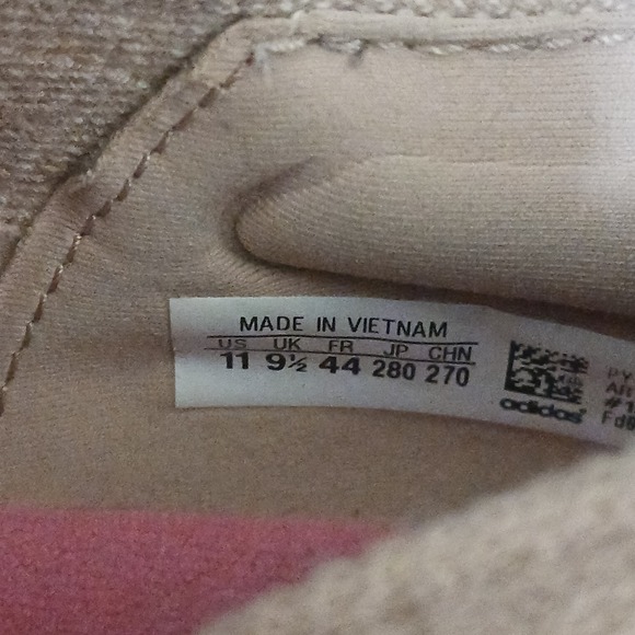 Adidas UltraBoost 21 Women's Athletic Running Shoes Pink Beige White Size 11 - Picture 13 of 15